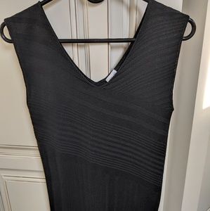 Armani Black Sleeveless V neck  cotton sweater